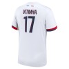 Maillot de Supporter Paris Saint-Germain Vitinha 17 Extérieur 2024-25 Pour Enfant